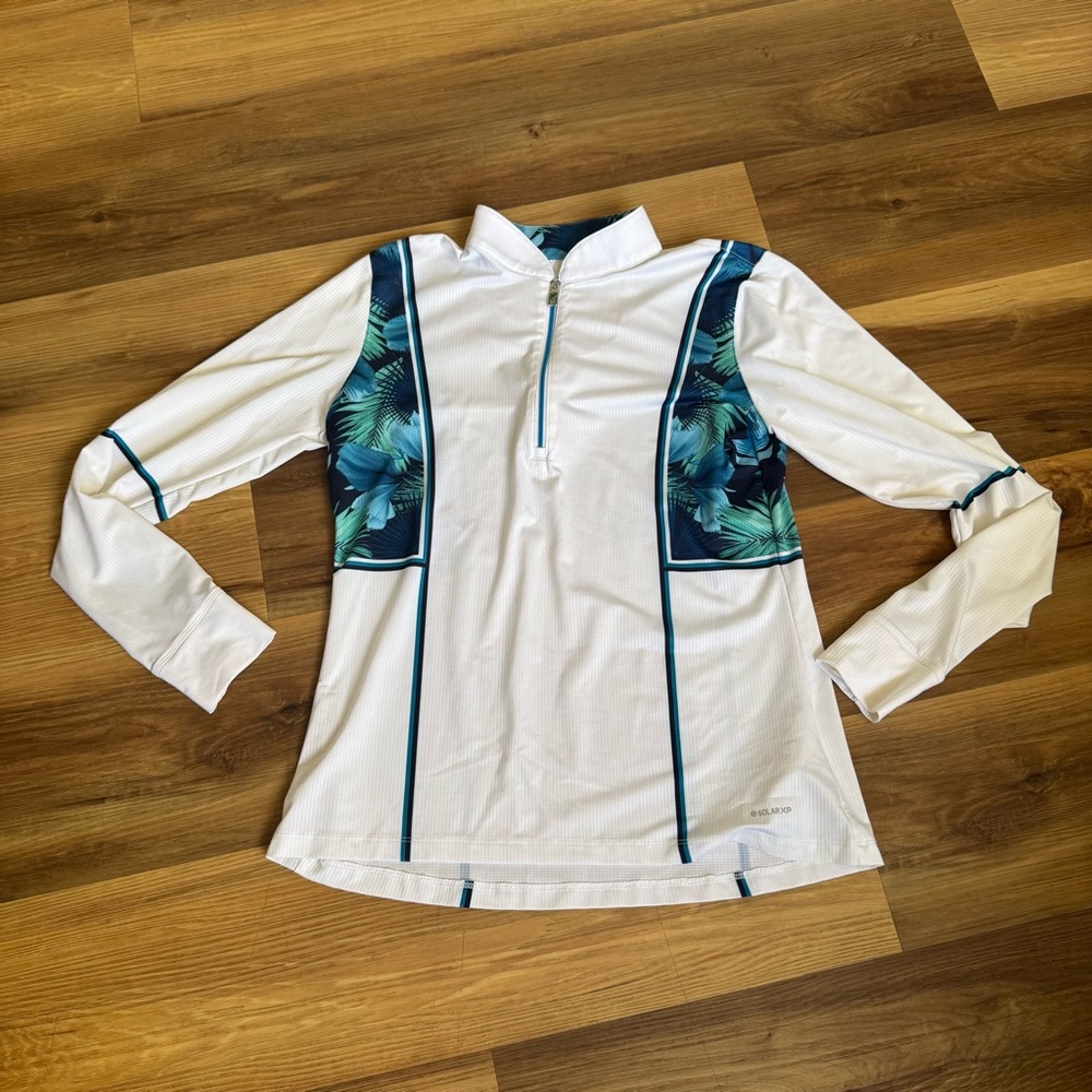 Greg Norman White Golf Shirt